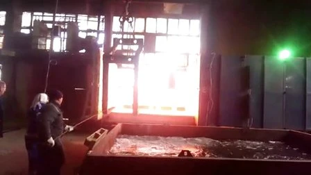 Forno a Resistenza Forno per Trattamento Termico con Carrello